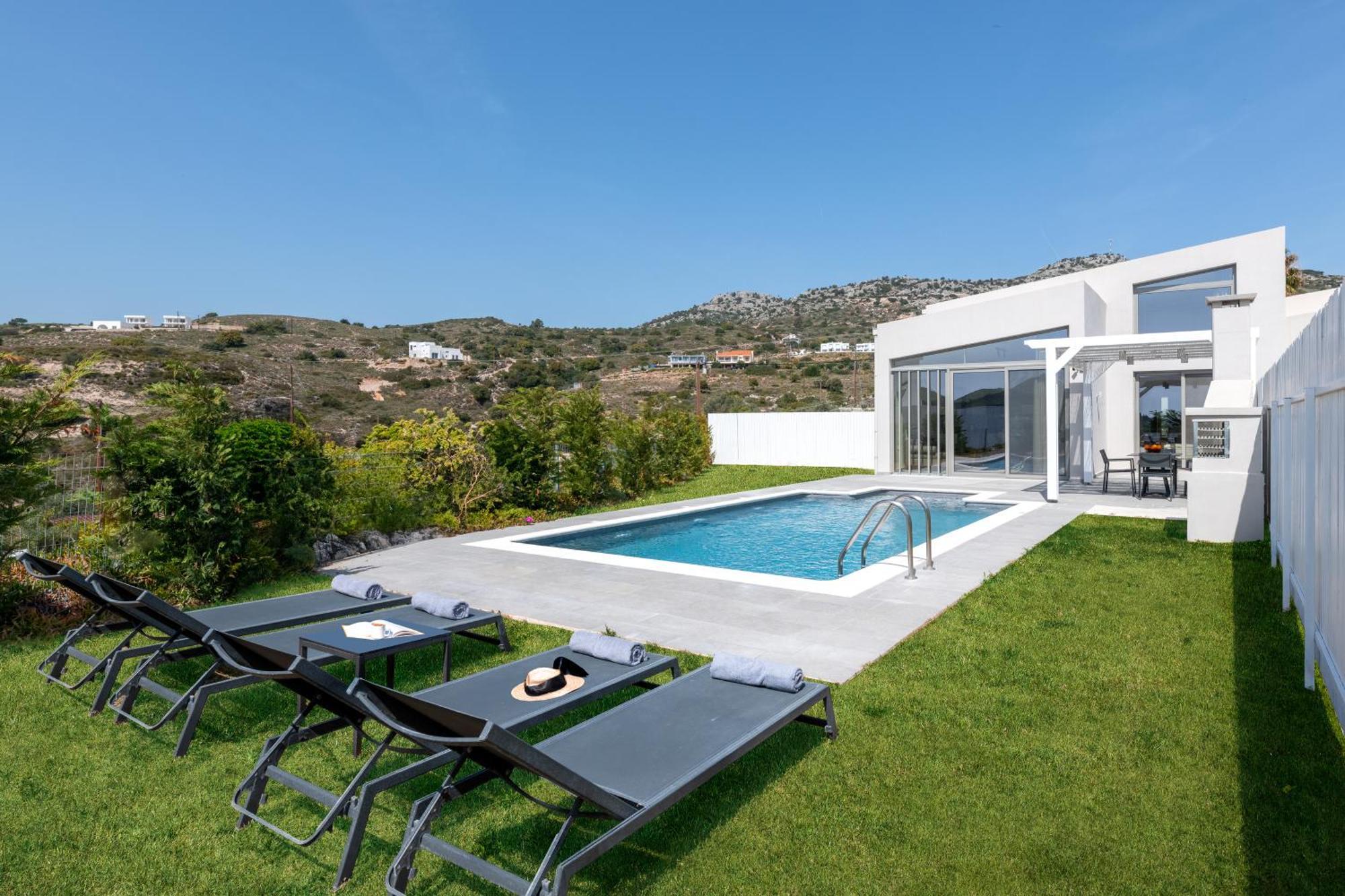 Pantheon Luxury Villas Rhodes Island Afantou Eksteriør billede