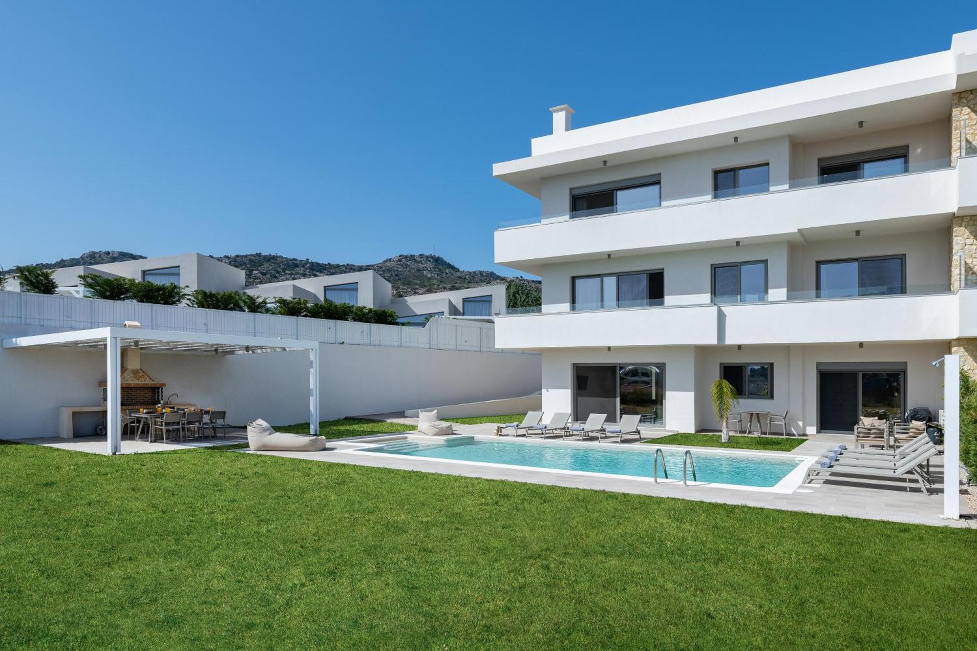 Pantheon Luxury Villas Rhodes Island Afantou Eksteriør billede