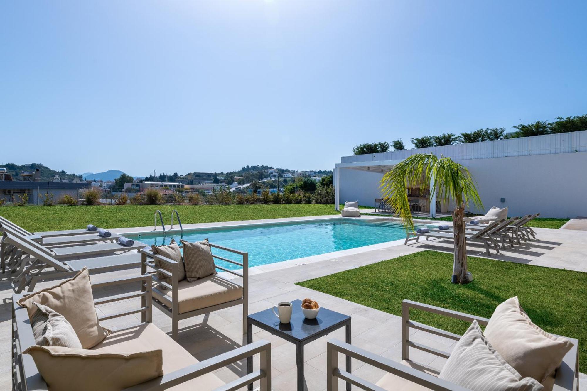 Pantheon Luxury Villas Rhodes Island Afantou Eksteriør billede