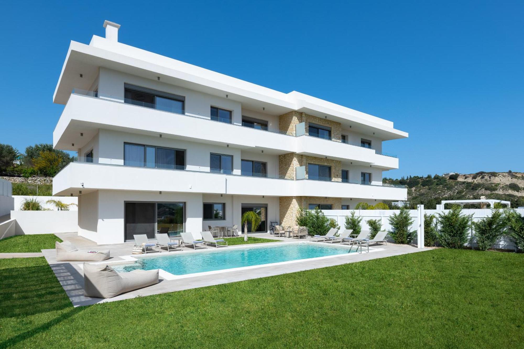 Pantheon Luxury Villas Rhodes Island Afantou Eksteriør billede